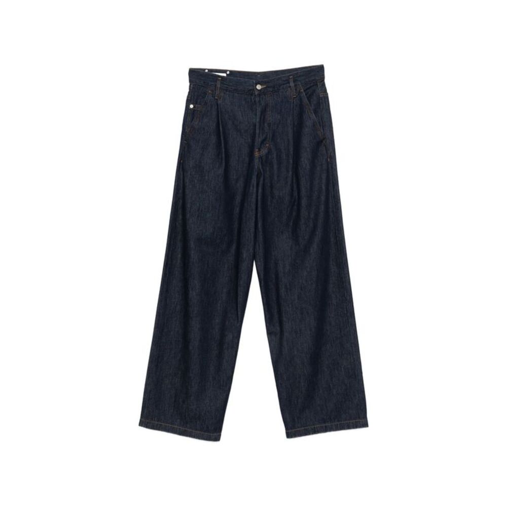 Dries Van Noten Blue Denim - Wide-Leg Jeans Men
